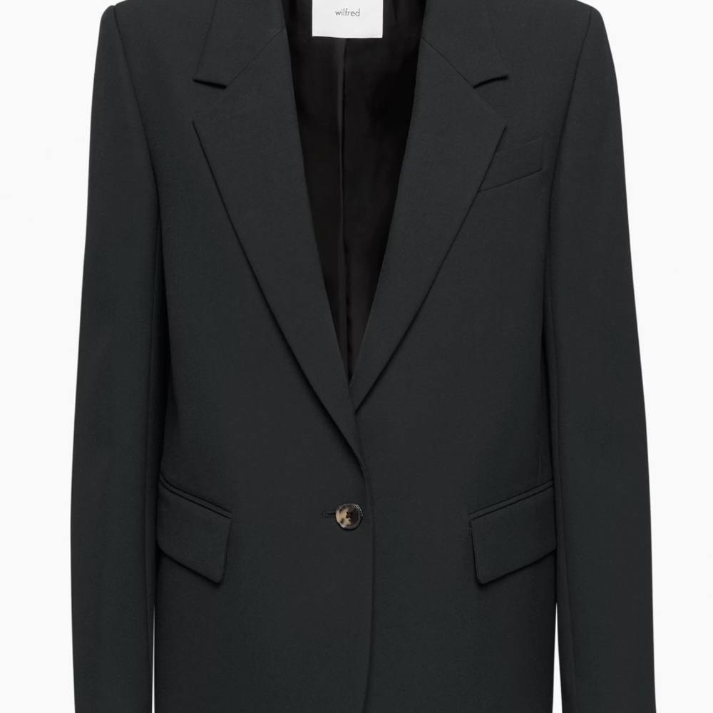 Aritzia Wilfred Generation Black Blazer NWT